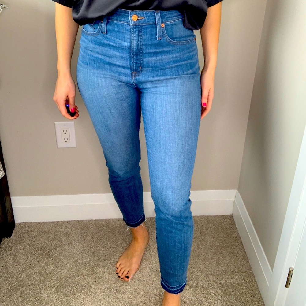 J.Crew size 29 Curvy Thoothpick Jeans.